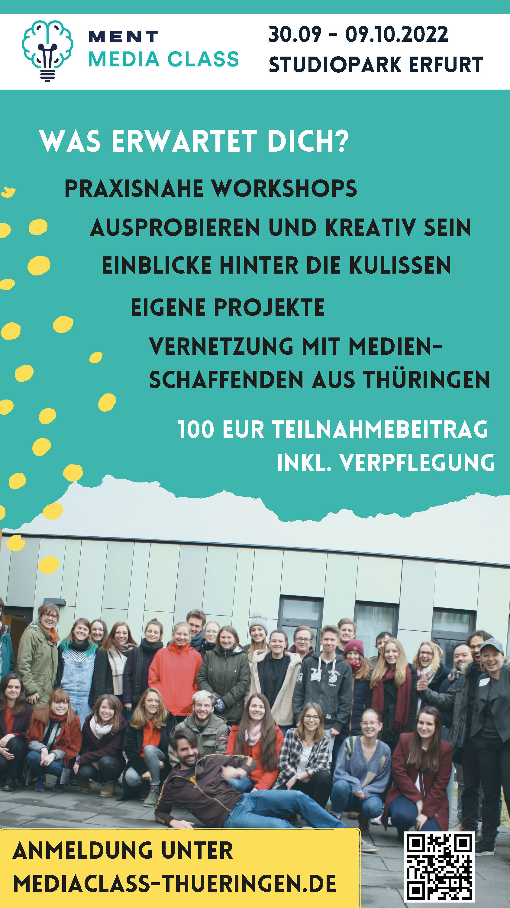 Flyer MENT Media Class 2022